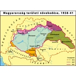 Magyarország területi növekedése 1938-41
